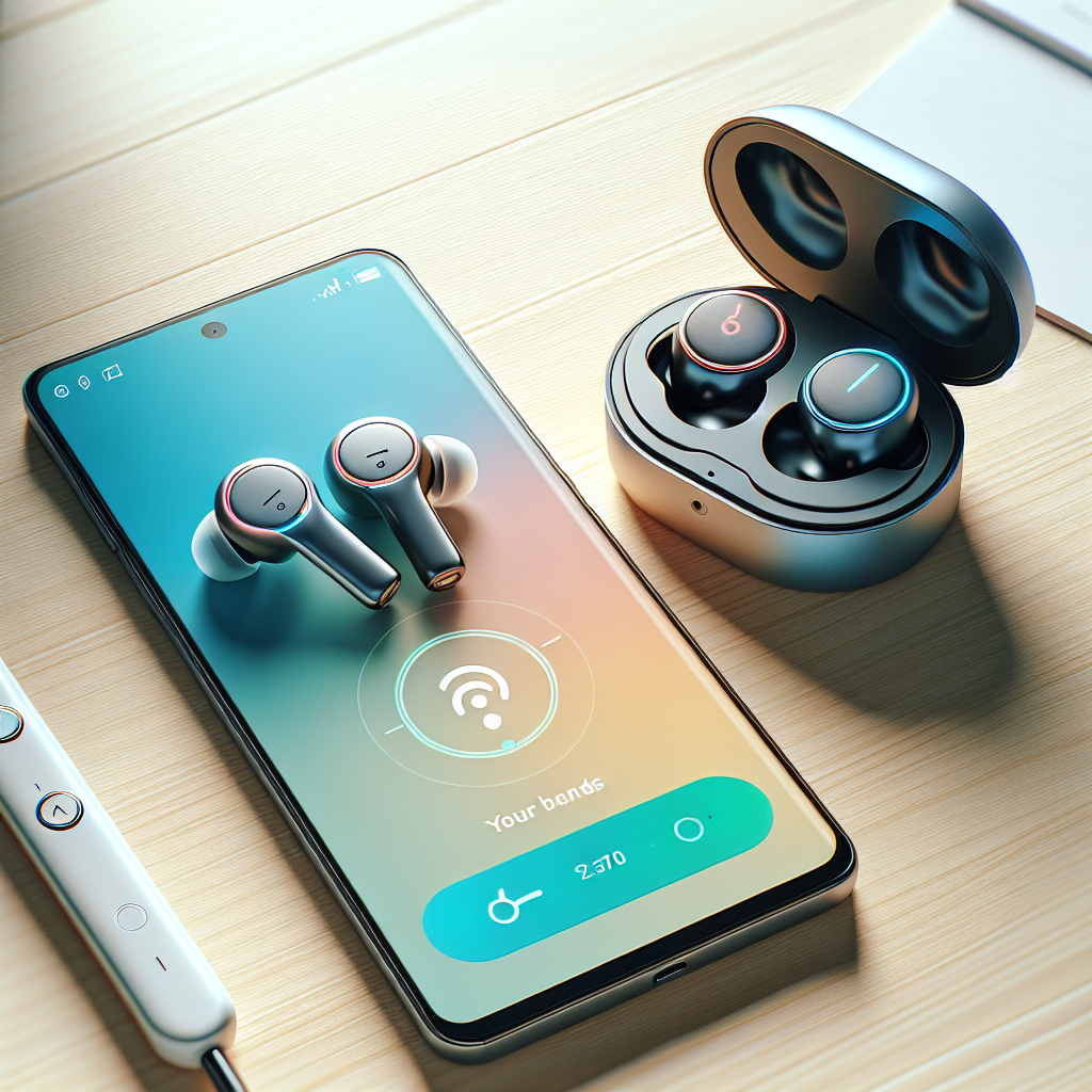 "Ilustrasi langkah-langkah pemasanan AirPods dengan iPhone baru, menunjukkan pengguna mengaktifkan Bluetooth dan memasukkan AirPods ke dalam telinga untuk pengalaman audio yang optimal."