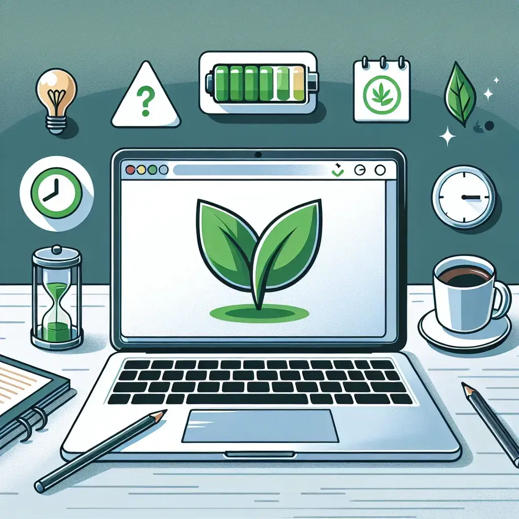 "Screenshot of Google Chrome's new energy-saving mode for laptops, showcasing features that enhance battery efficiency while browsing."