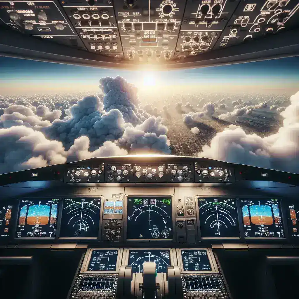 "Microsoft Flight Simulator update featuring live satellite weather, showcasing realistic cloud formations and dynamic weather effects in a stunning aerial view."