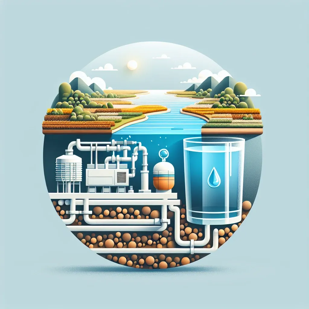 "Proses pemurnian air gambut menjadi air minum menggunakan teknologi inovatif di Kalimantan, menunjukkan alat dan teknik yang digunakan untuk memastikan keamanan dan kualitas air bagi masyarakat lokal."