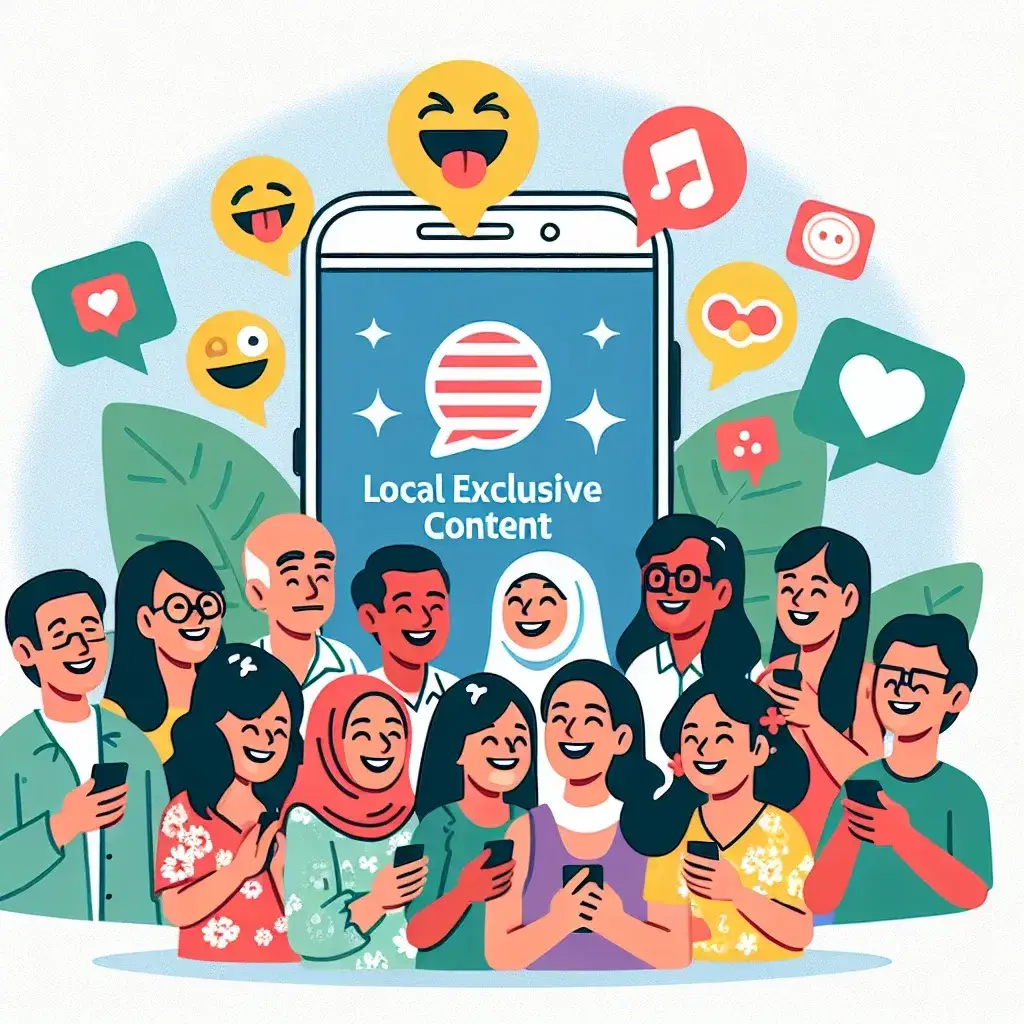 "Stiker eksklusif LINE Indonesia untuk pengguna lokal, menampilkan desain unik dan budaya Indonesia, menjadikan percakapan lebih hidup dan menarik."